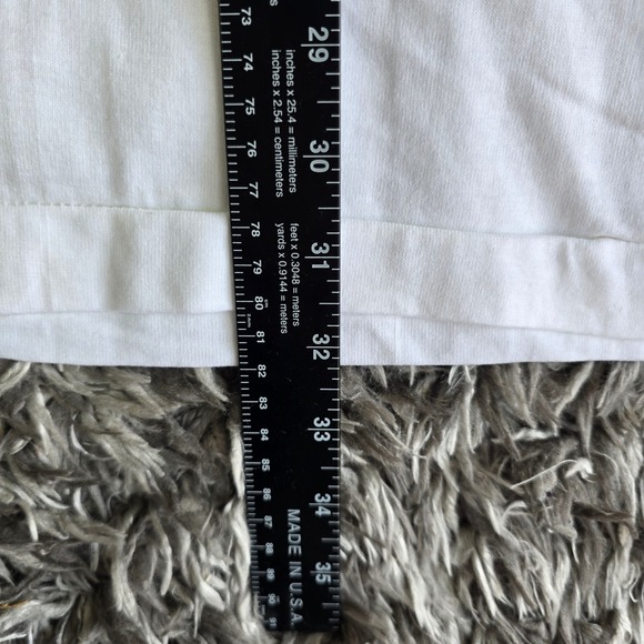 Vintage 90s Mall of America Minnesota T Shirt XL White USA Flag Single Stitch - Picture 5 of 8